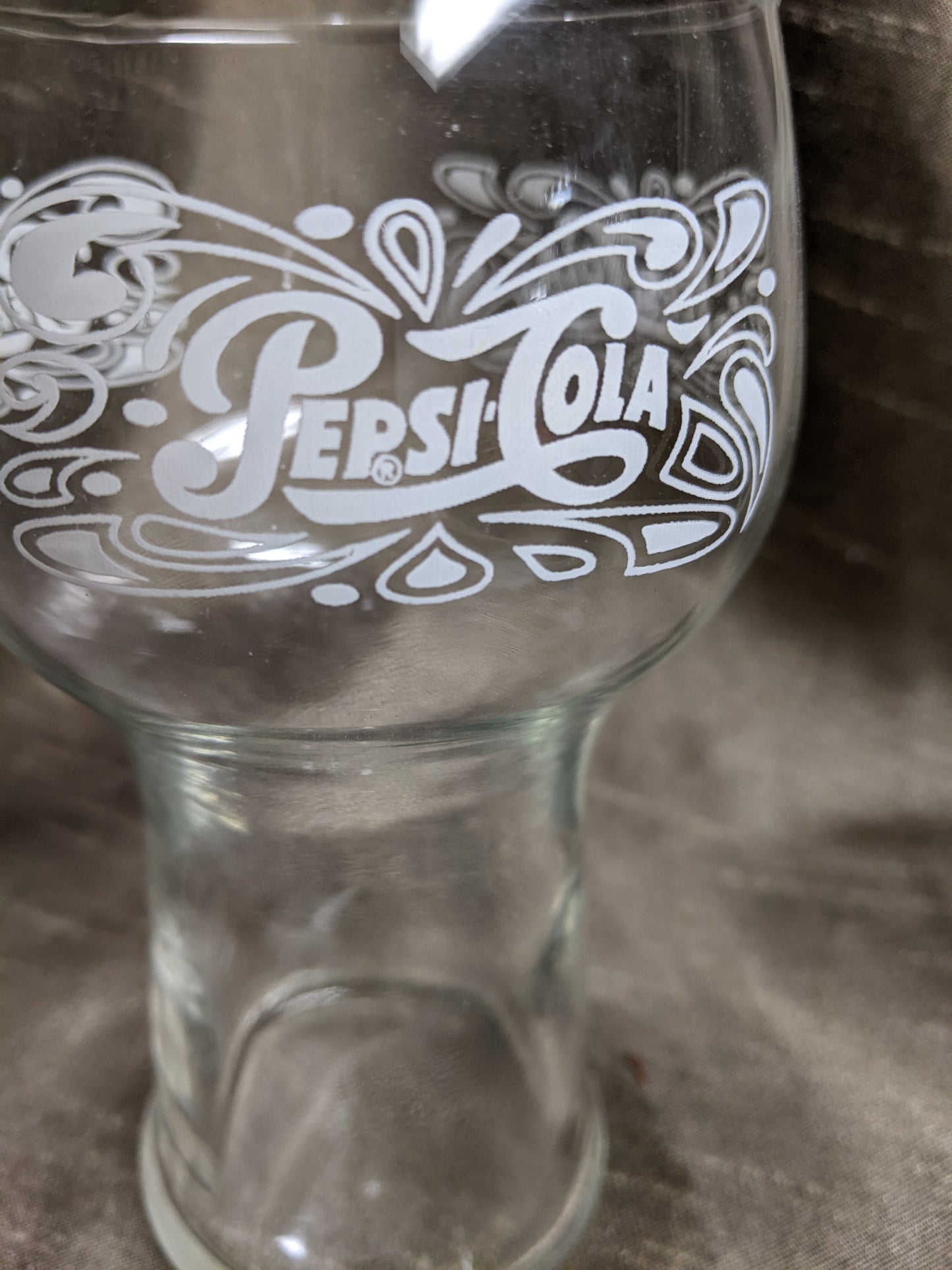 1970s Pepsi-Cola Fountain Glass
