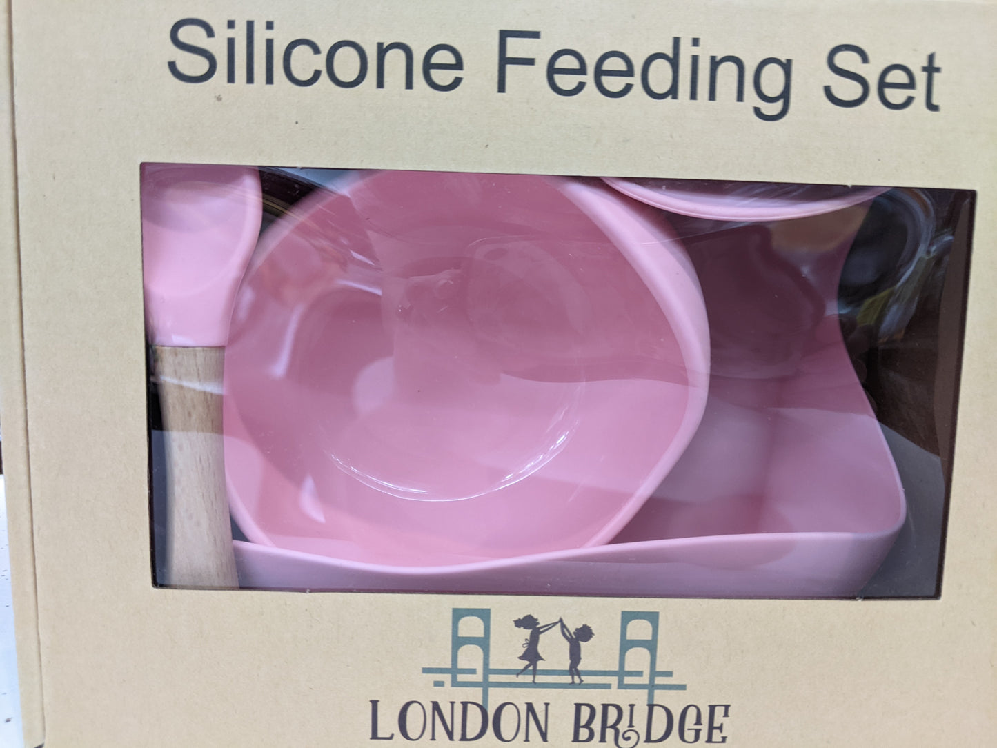 Silicone 4-pc Feeding Set