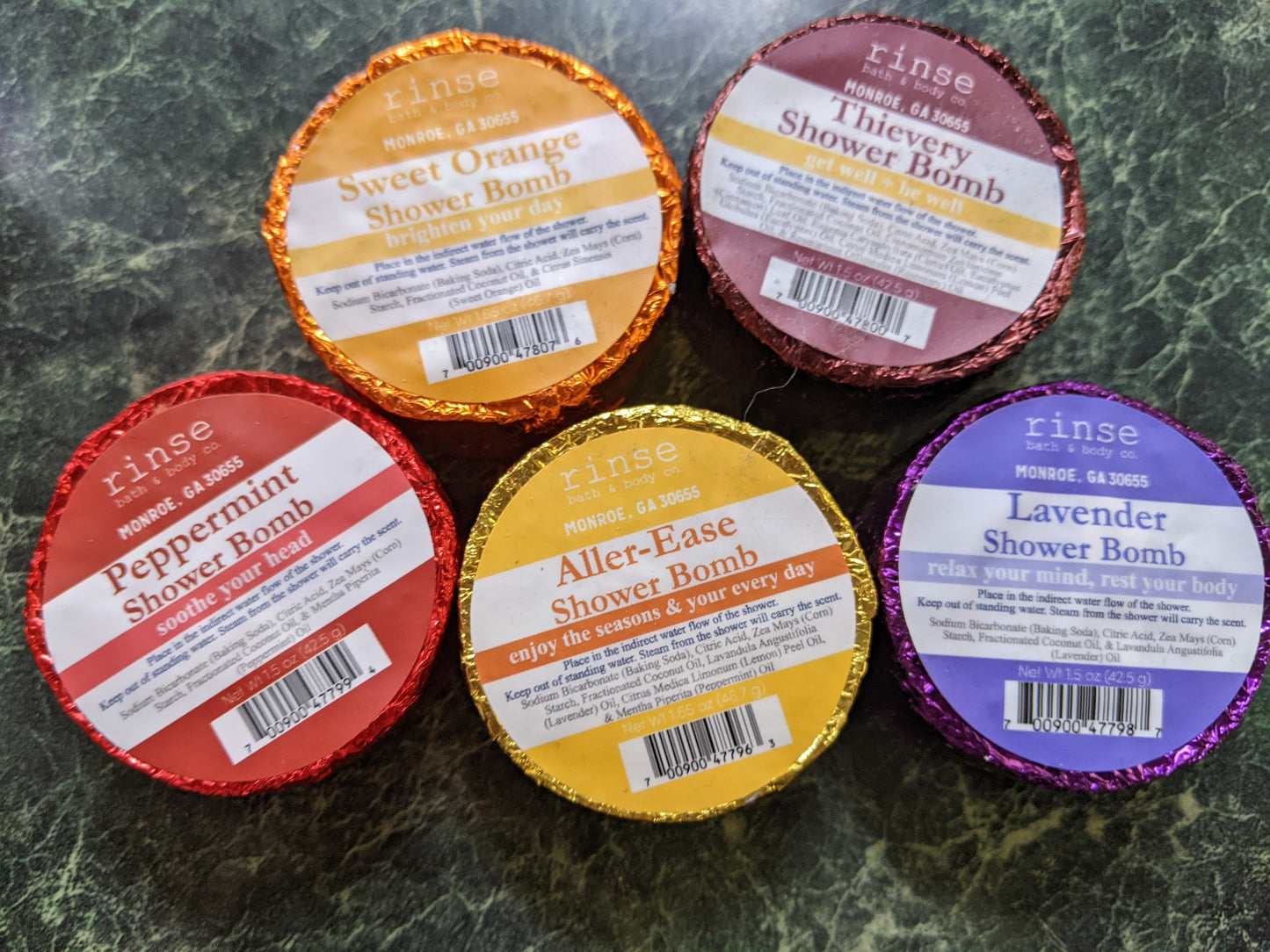 Shower Bombs