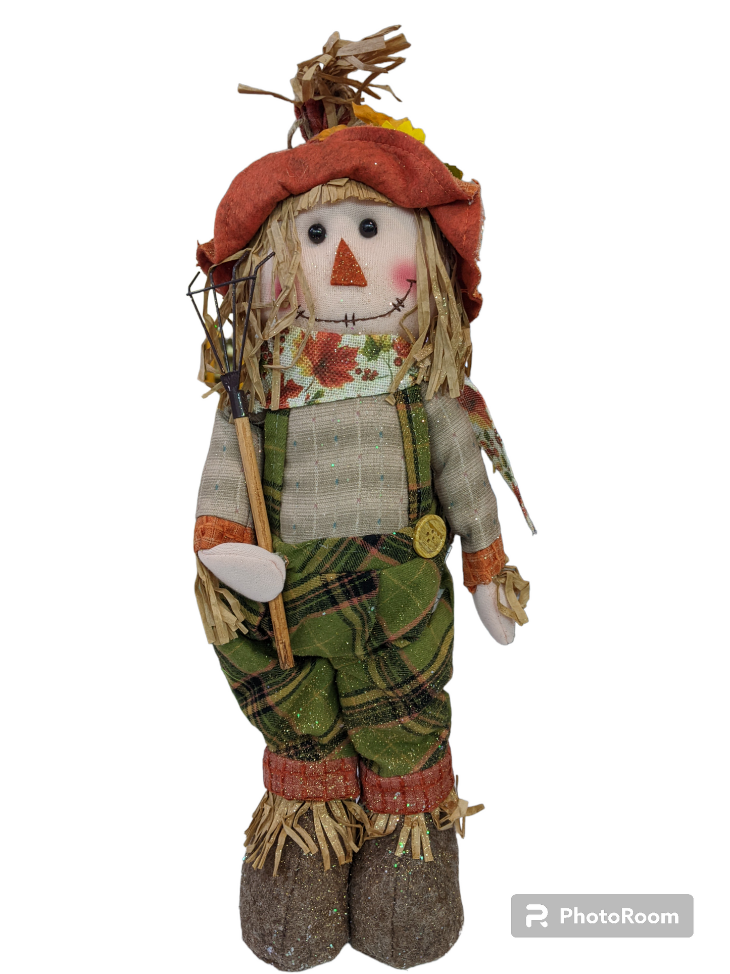 19” Standing Harvest Scarecrows