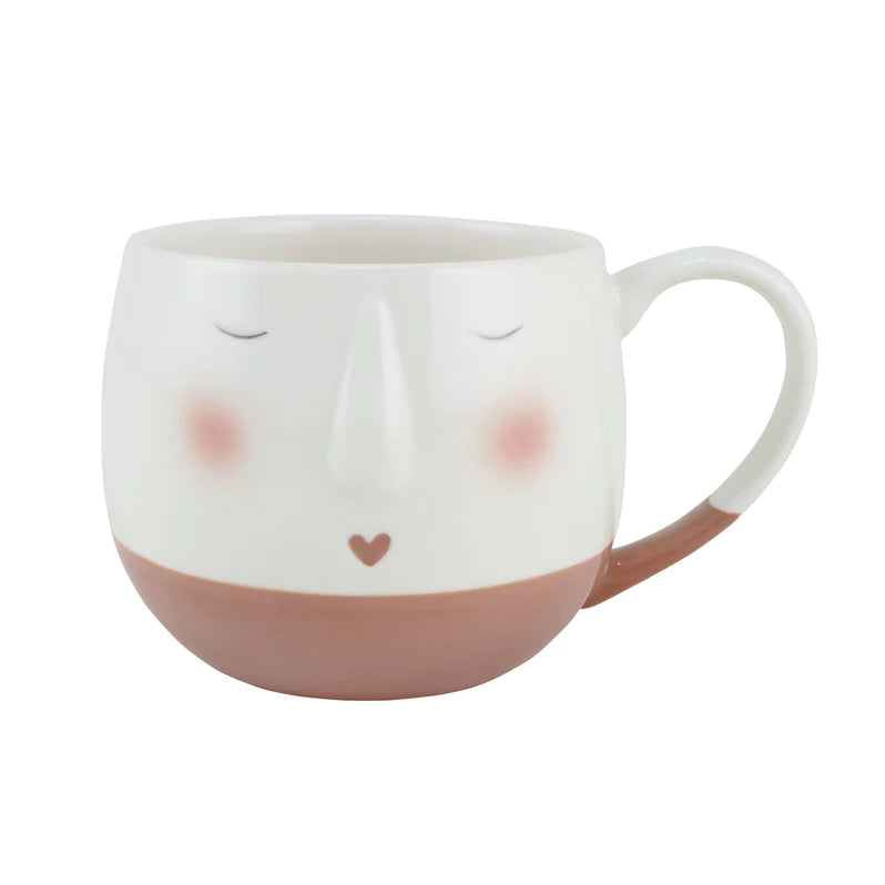 Sculpted Face Mama Mug