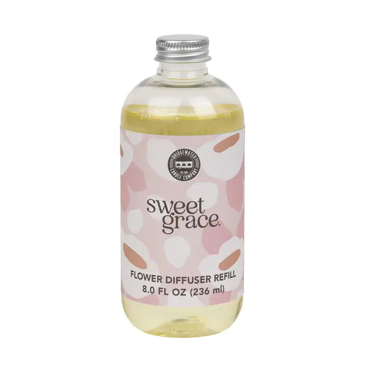 Sweet Grace Flower Diffuser Refill – Dye-Free (8 oz)