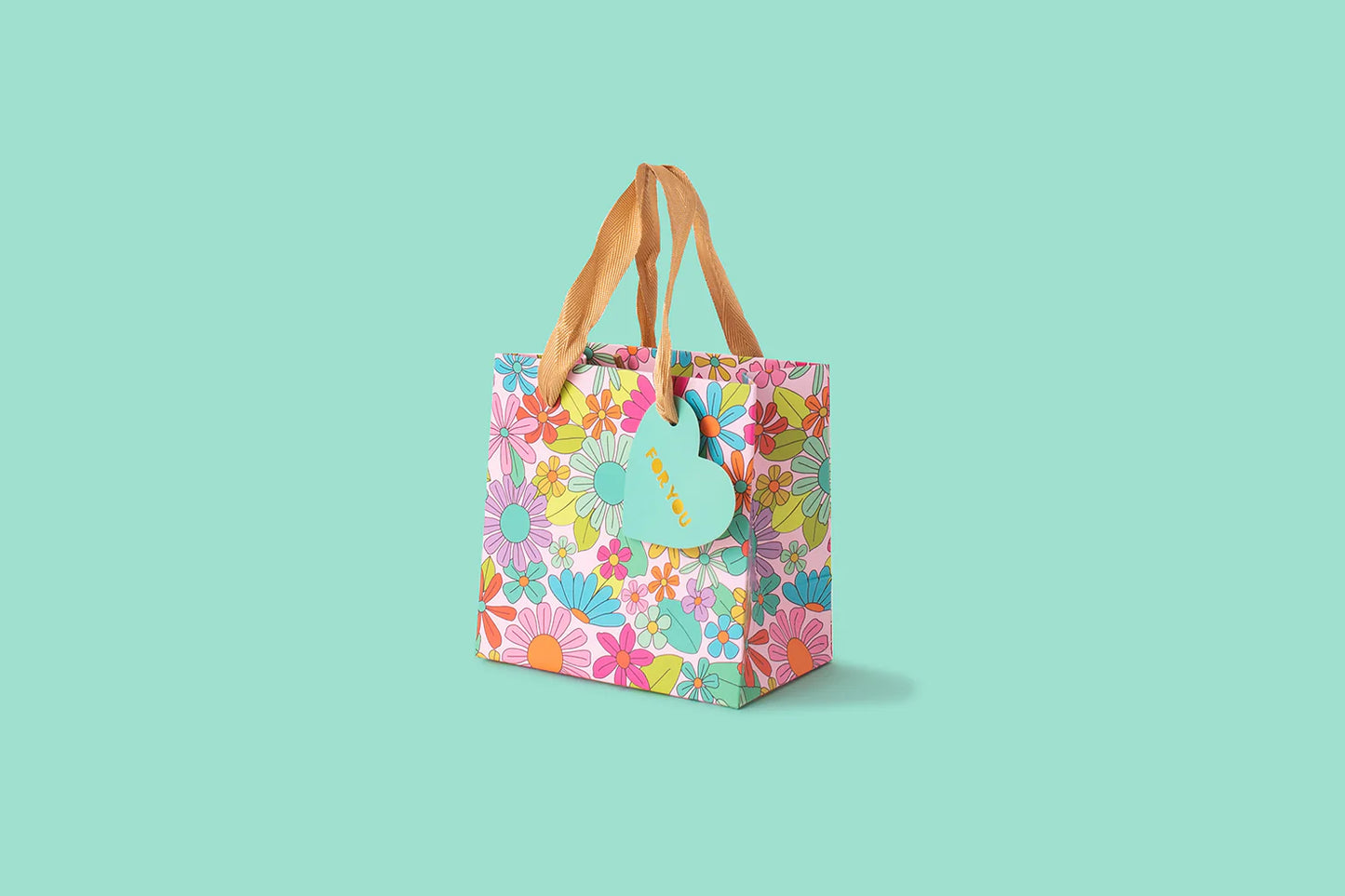 Flower Garden Small Gift Bag
