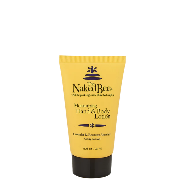 Naked Bee Lavender & Beeswax Absolute 1.5oz. Travel Lotion