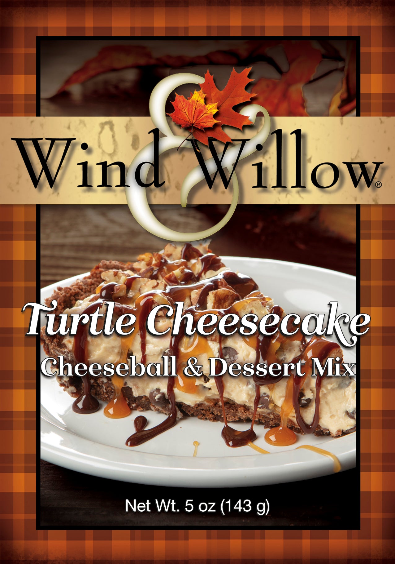 Turtle Cheesecake Cheeseball & Dessert Mix