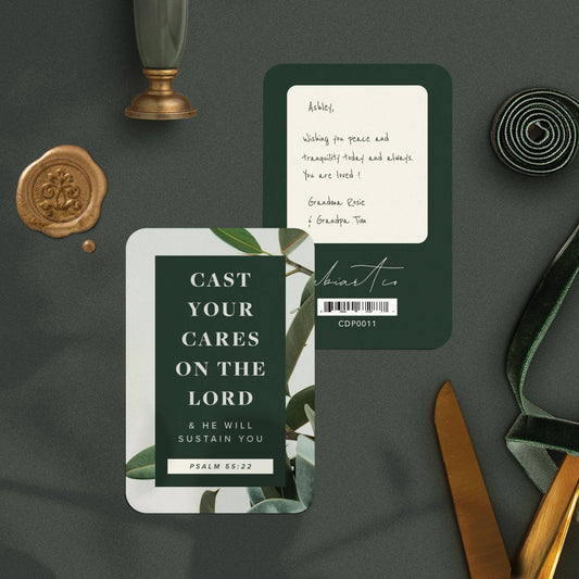 Cast Your Cares on The Lord And He Will Sustain You