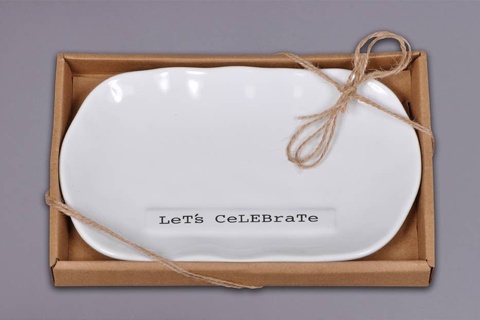 Lets Celebrate Serving Tray