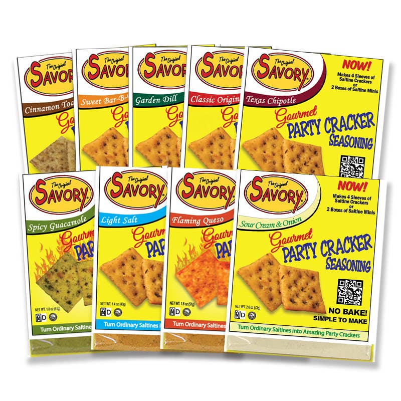 Savory Party Cracker Seasoning - Light Salt Original