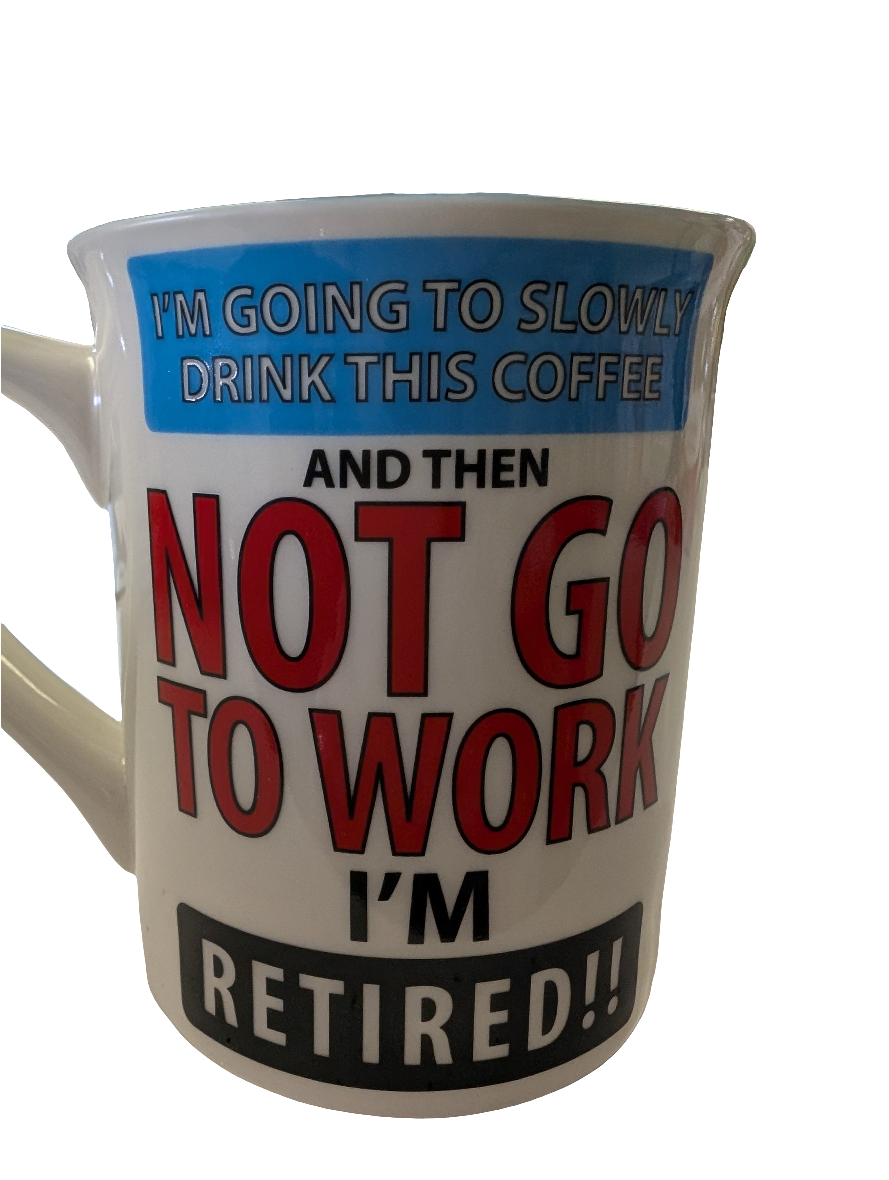 Retirement Coffee Break Mug