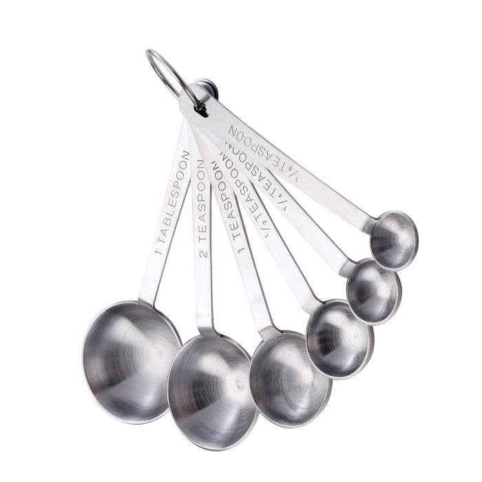 Mrs. Anderson's Stainless Steel Measuring Spoons 6 pc Set