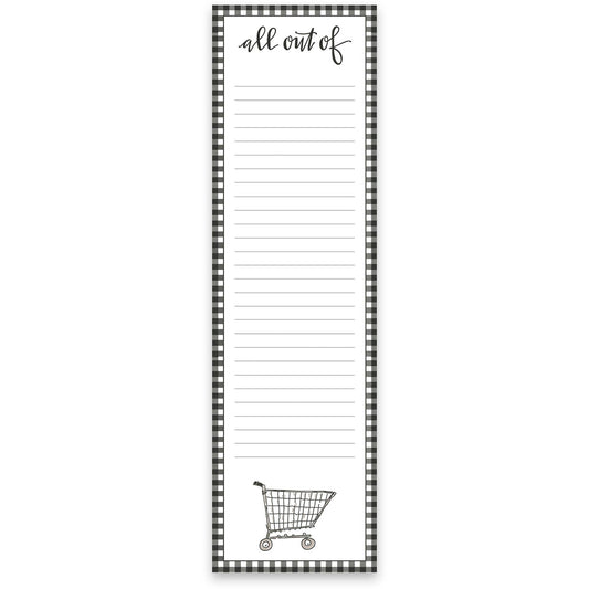 All Out Of List Pad with Magnet