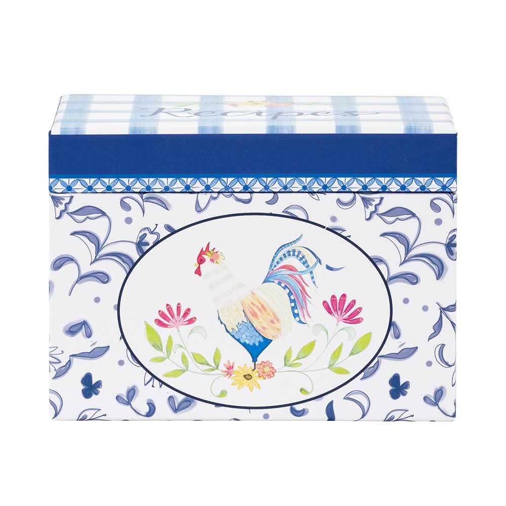 Rooster Recipe Box