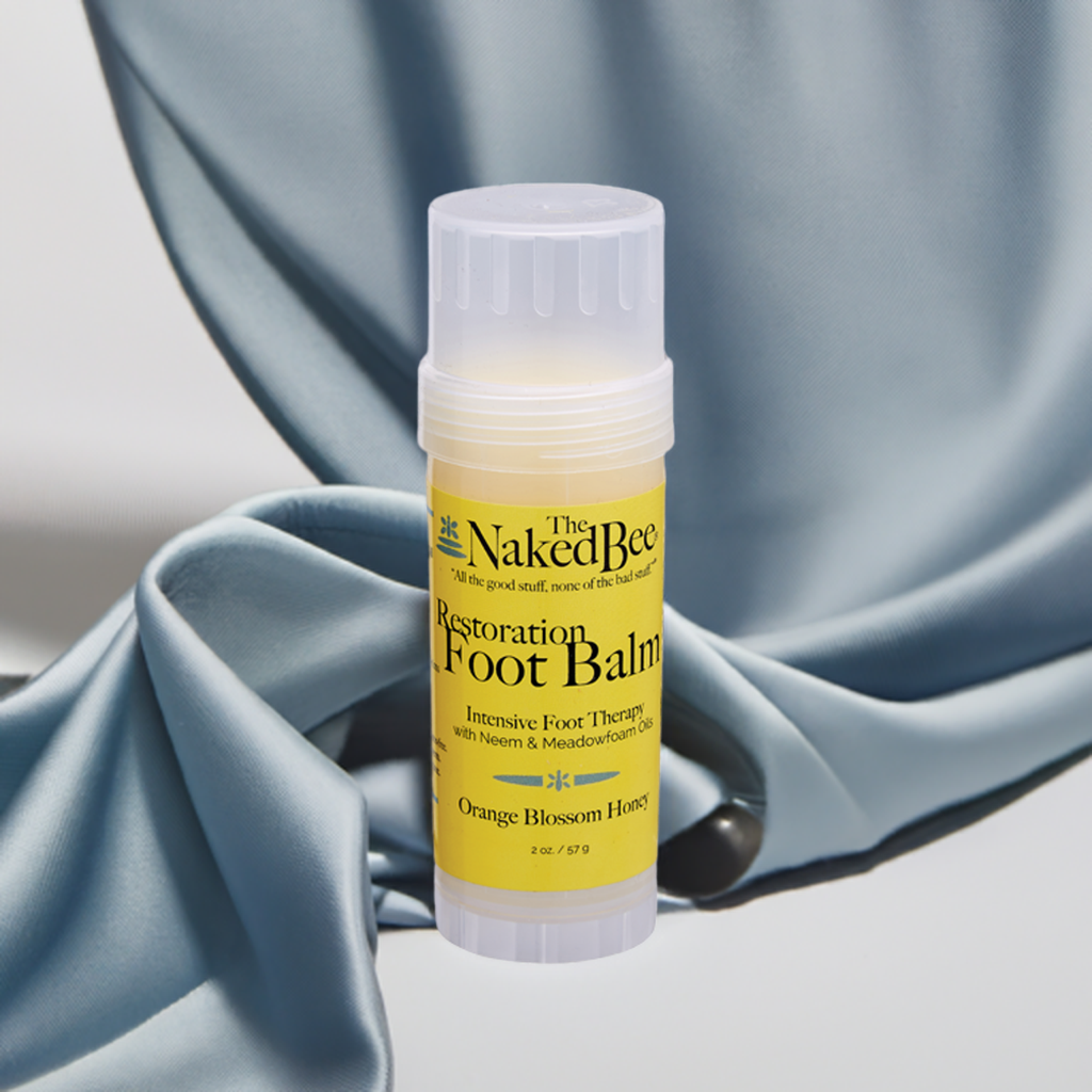 Naked Bee Orange Blossom Honey Restoration Foot Balm