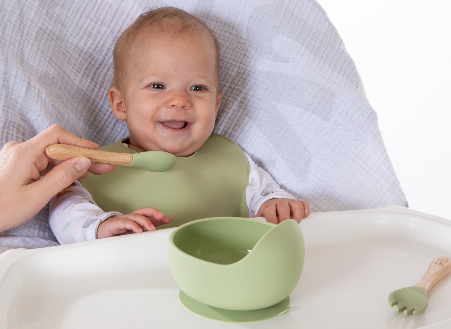 Silicone 4-pc Feeding Set