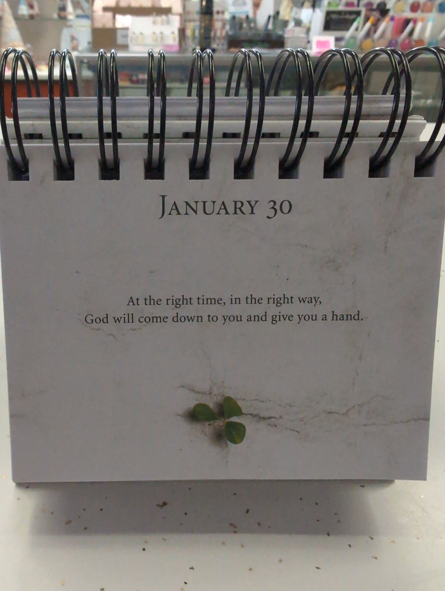 You’ll Get Through This DayBrightener® Perpetual Calendar