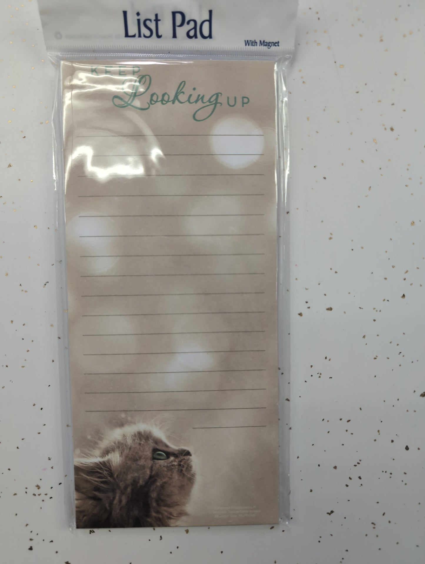 Keep Looking Up Magnetic List Pad