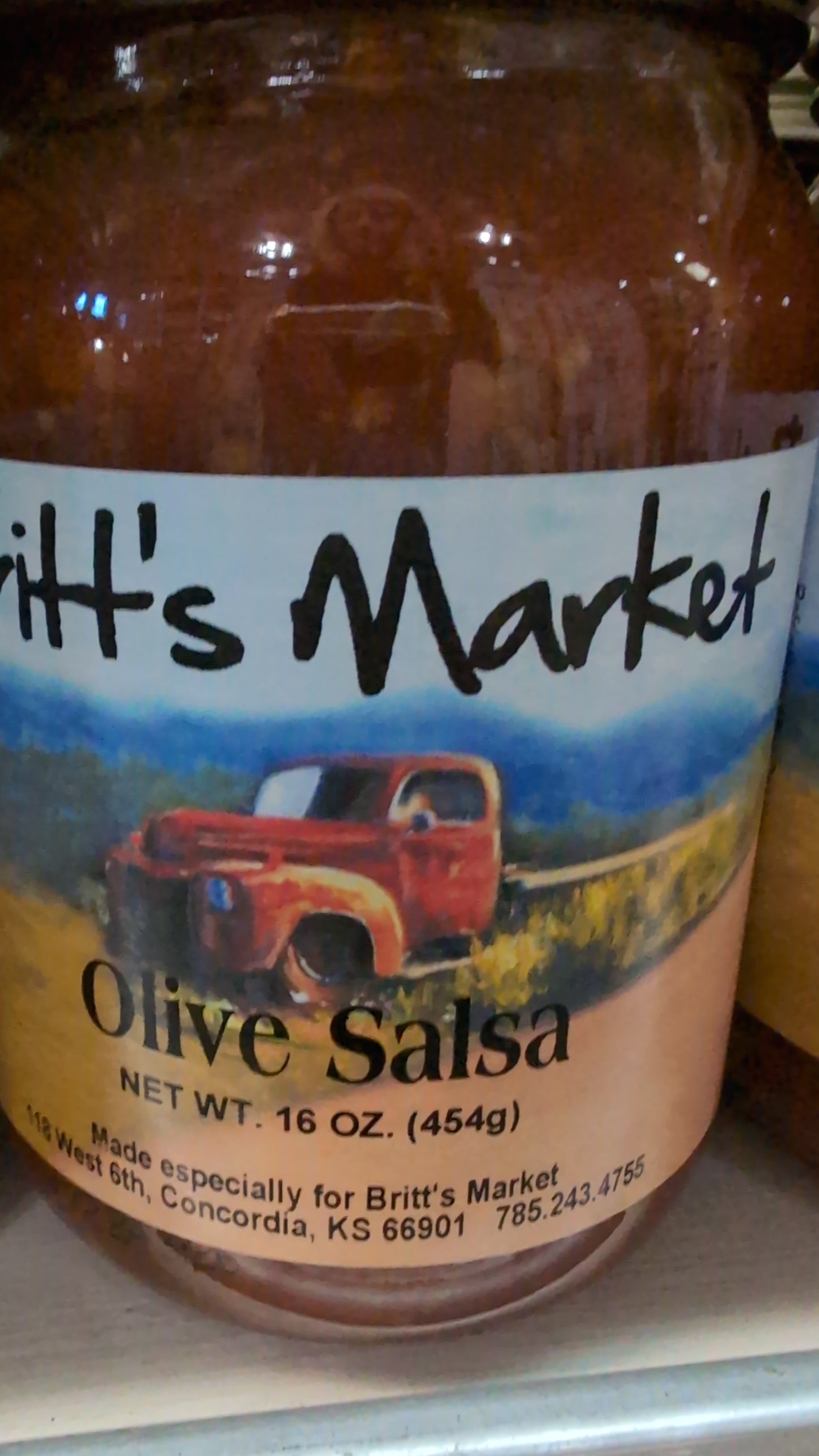 Britt’s Olive Salsa — 16 oz | Savory