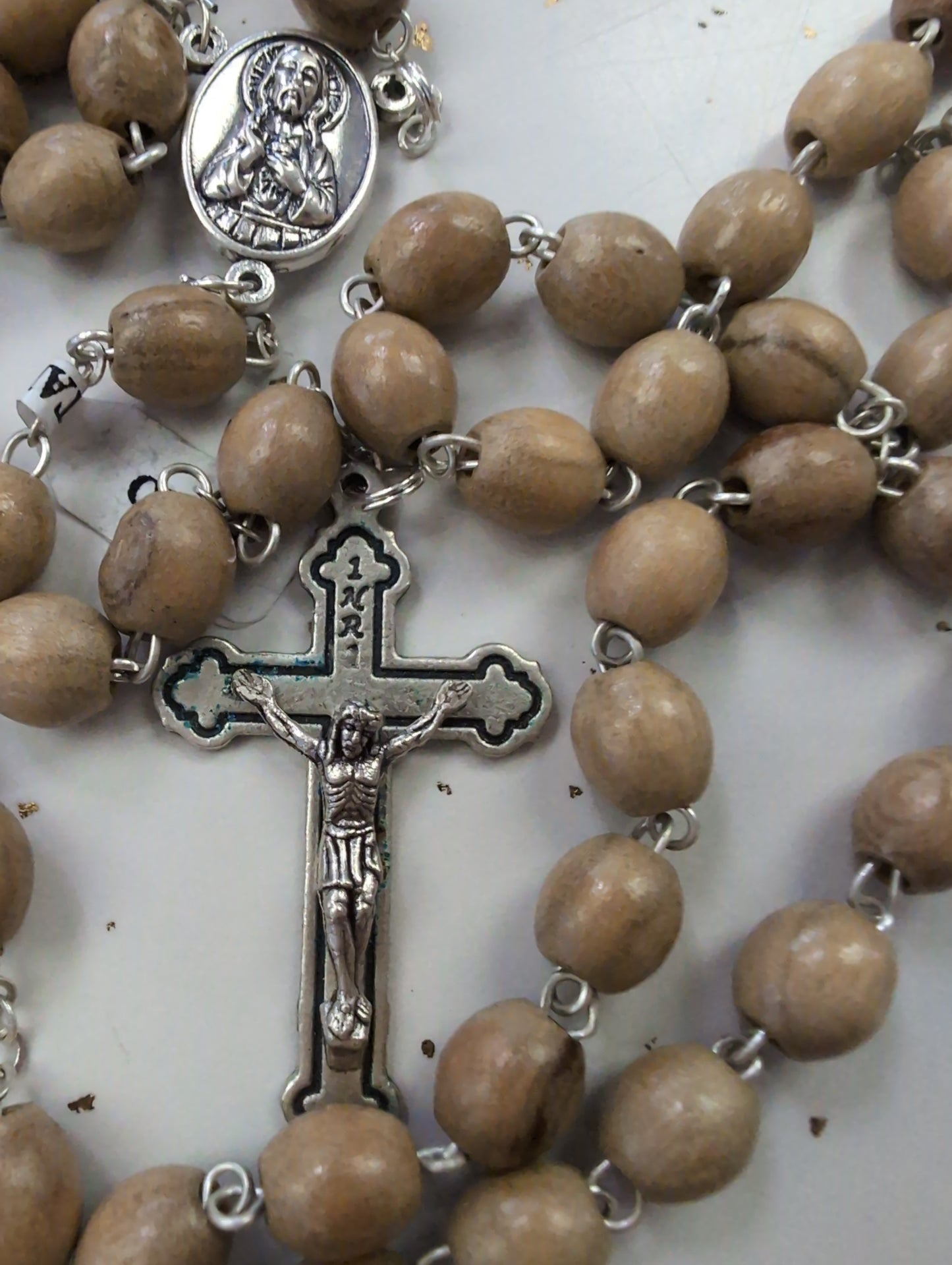 Olivewood Rosary — 19.5" Prayer Beads