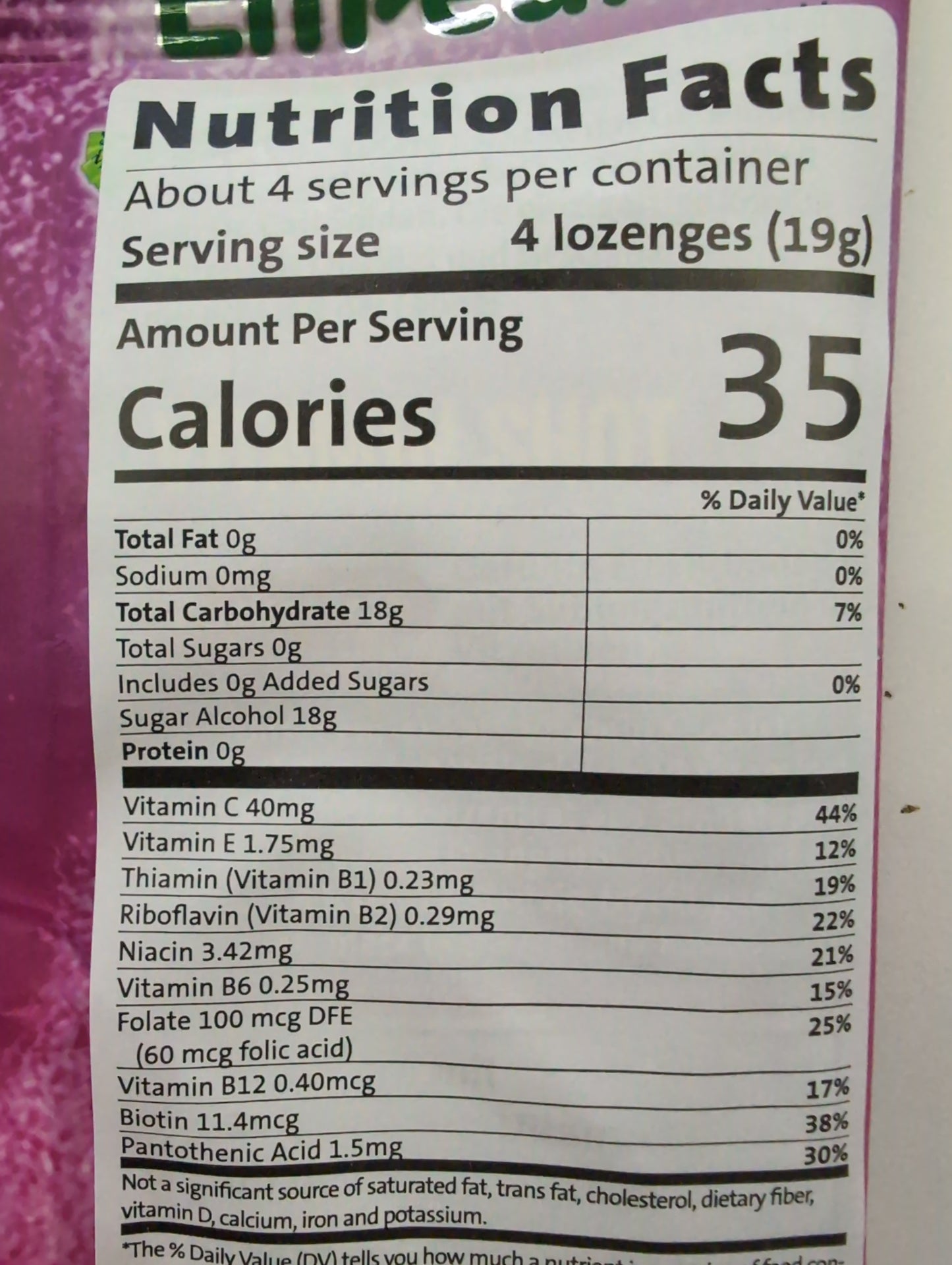 Em-eukal Vitamin Shot Lozenges – 75g Bag
