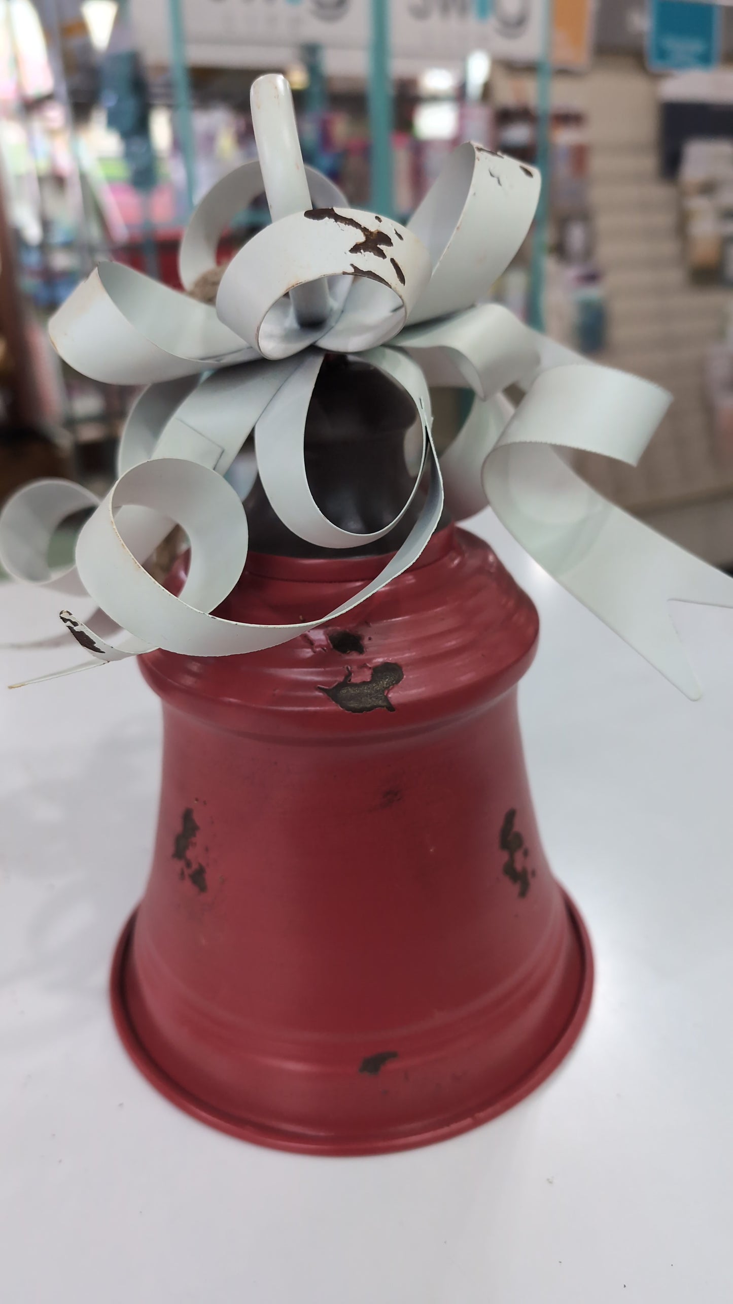 10.5" Metal Holiday Bell