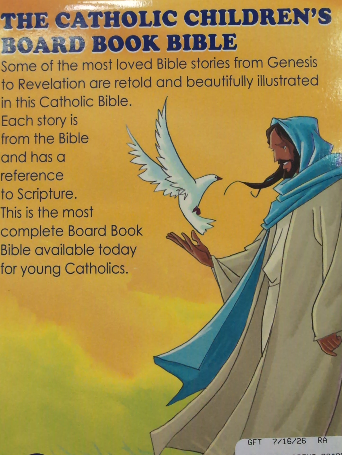 Catholic Children's Board Book Bible