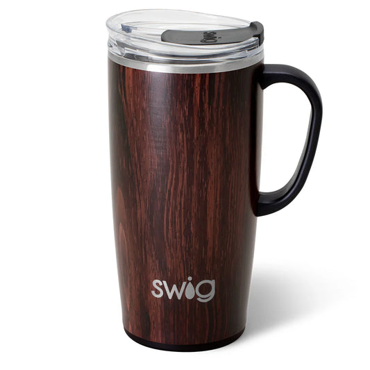 Bourbon Barrel 22 oz. Travel Mug