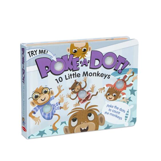 Poke-A-Dot 10 Little Monkeys