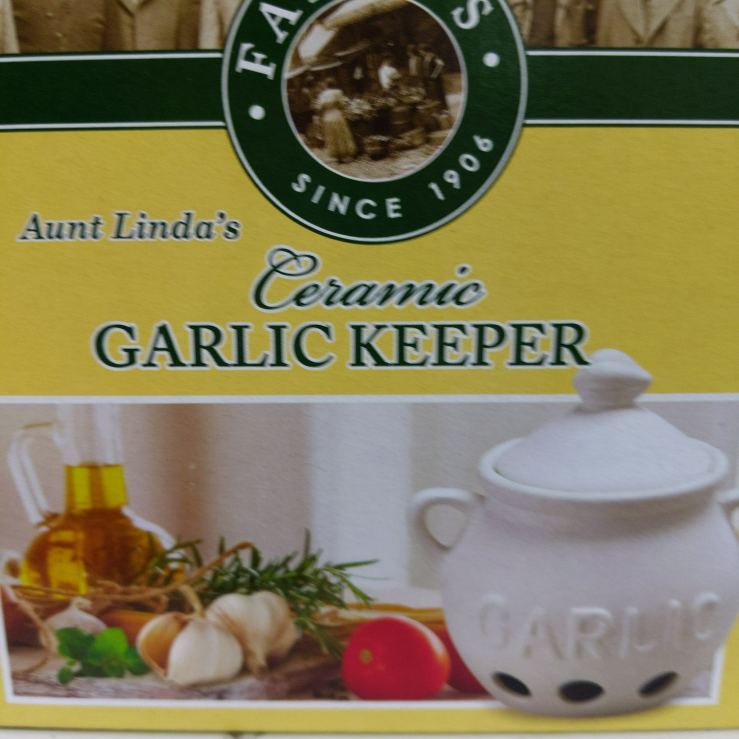 Ceramic Garlic Keeper
