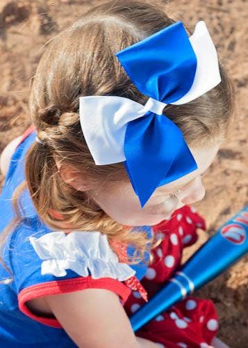 School Spirit Oversized Hair Bows