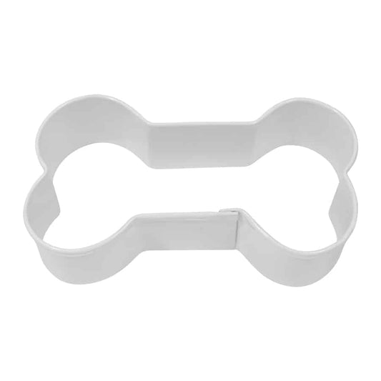 Dog Bone Cookie Cutter (White, 3.5")