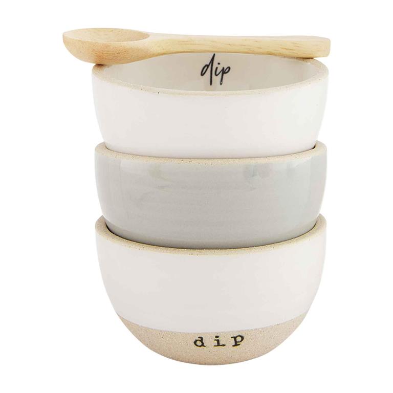 Dip Stoneware Ramekin Set