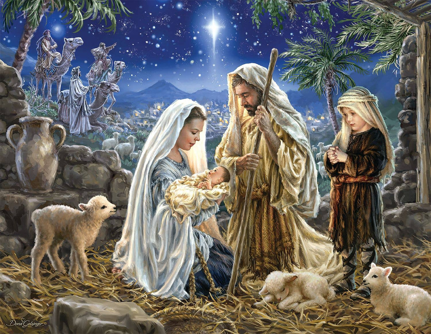 Let Us Adore Him! 500 Piece Jigsaw Puzzle