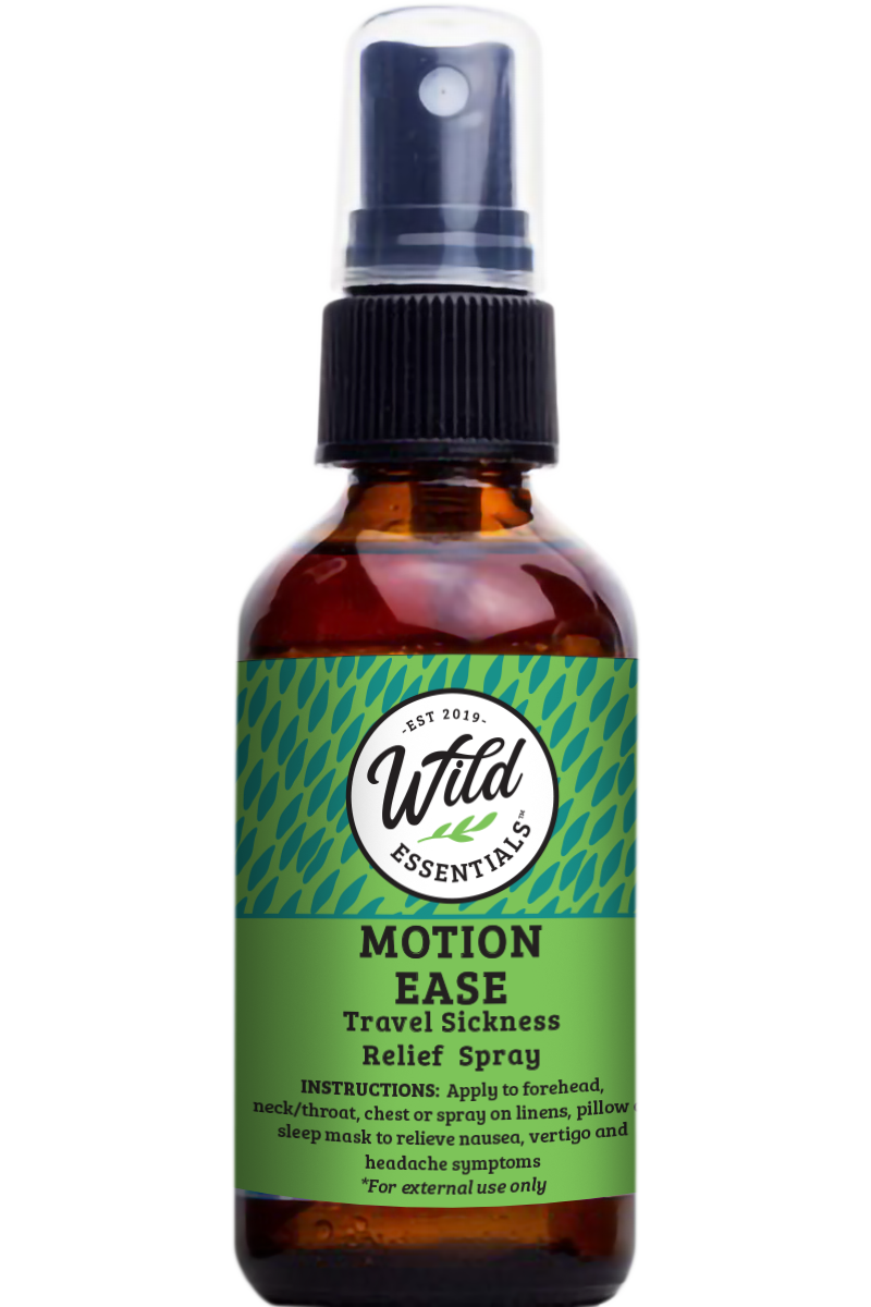 "Motion Ease" Essential Oil travel/vertigo Spray 2 oz./60ml