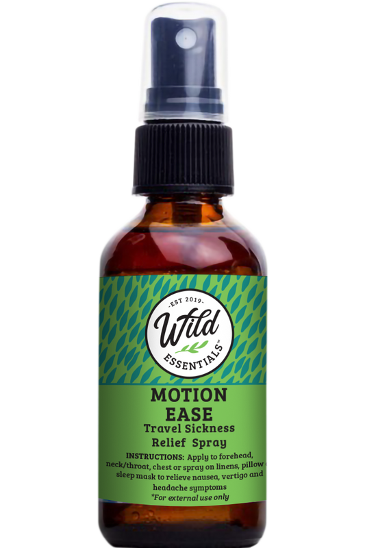 "Motion Ease" Essential Oil travel/vertigo Spray 2 oz./60ml