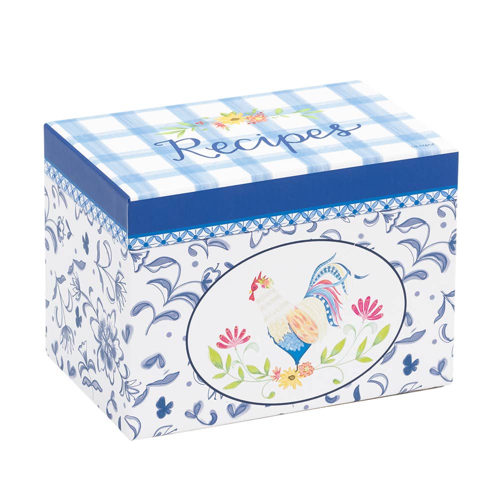 Rooster Recipe Box