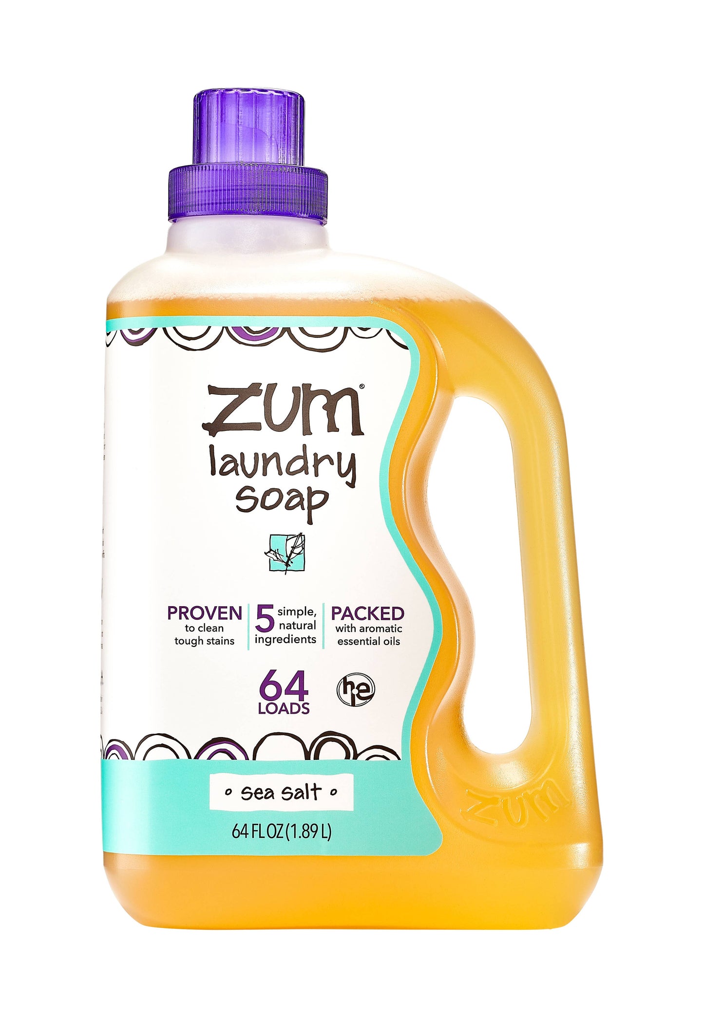 Zum Laundry Soap - Sea Salt 64oz