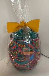 Retro Wine Huggie Stemless Glass w/mix