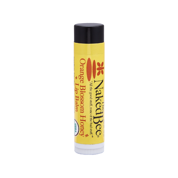 Naked Bee USDA Organic Orange Blossom Honey Lip Balm