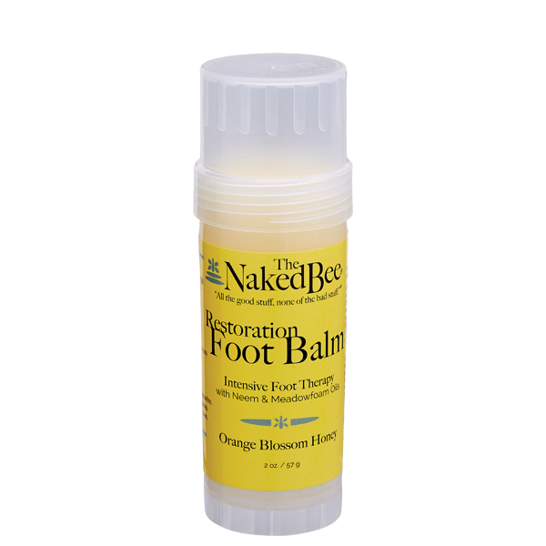 Naked Bee Orange Blossom Honey Restoration Foot Balm