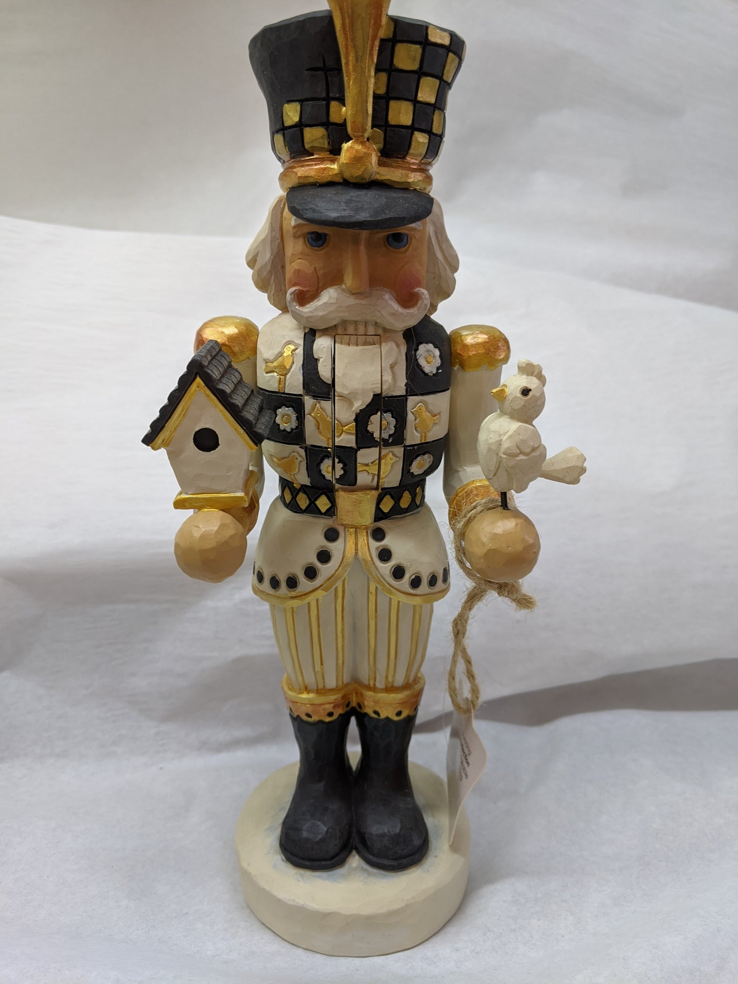 Jim Shore Black and Gold Sentinel - Nutcracker