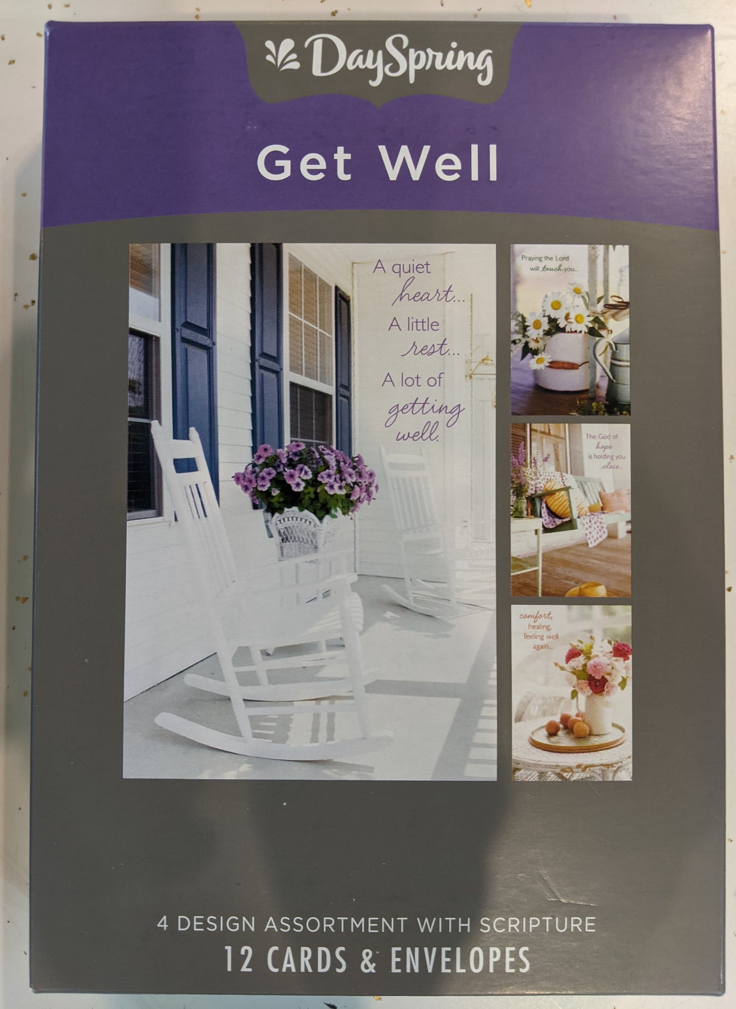 Dayspring Boxed Cards - Get Well