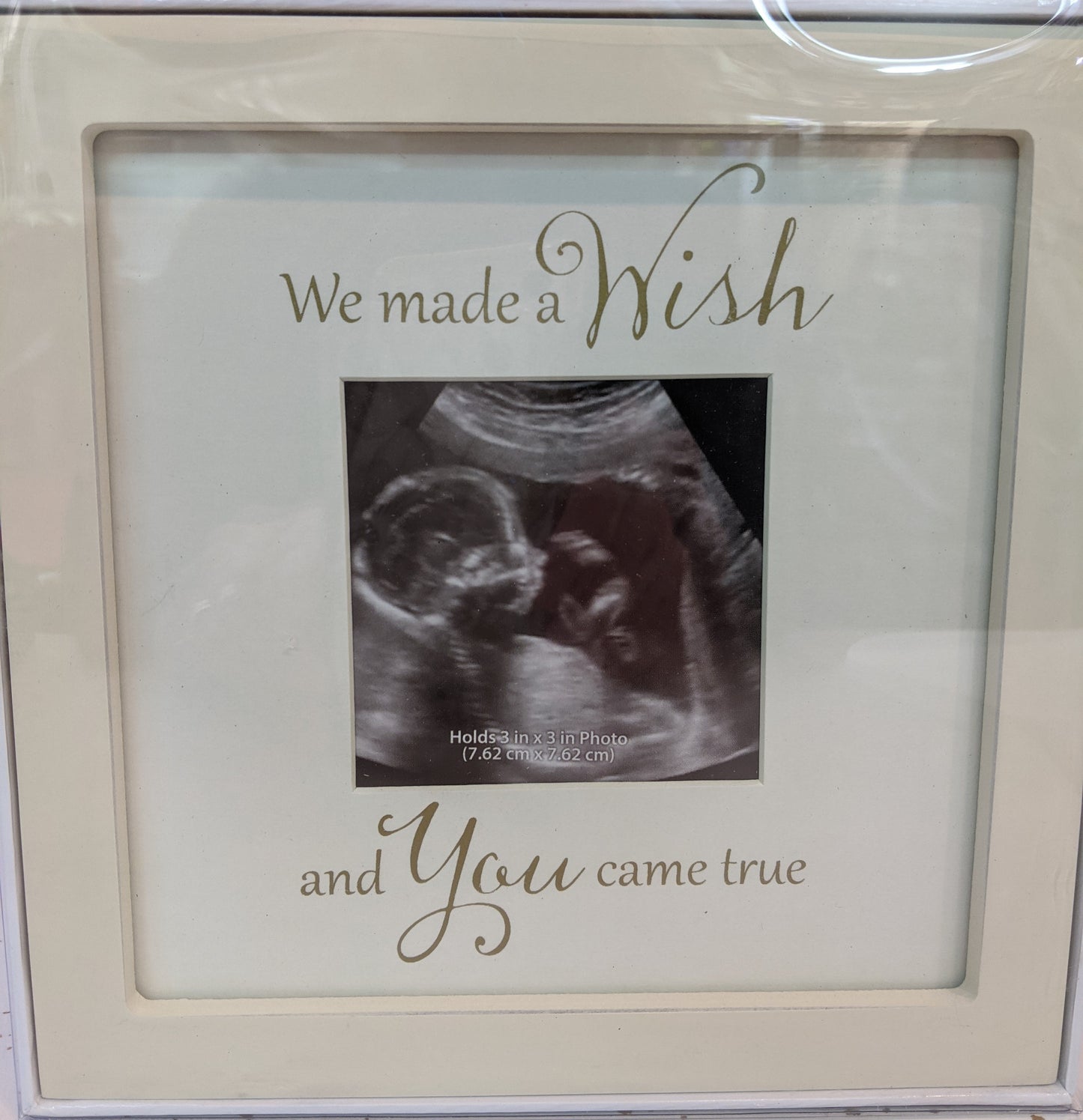 We made a wish and You came true Sonogram Frame