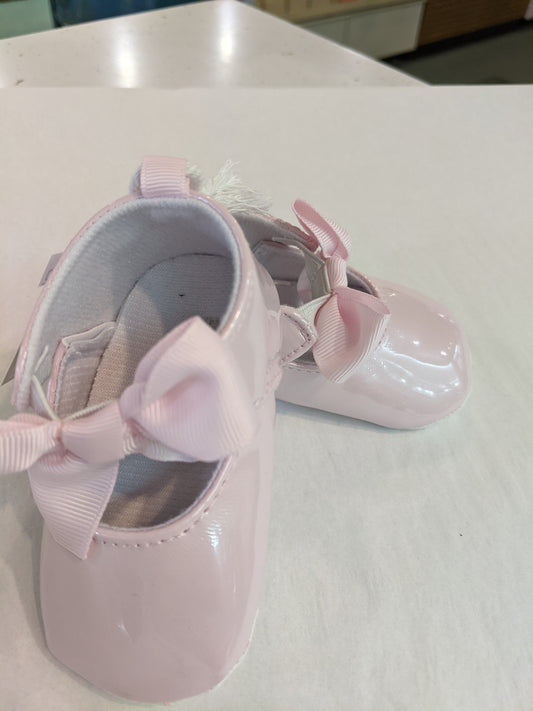 Blush Patent Shoes 6-12 mo