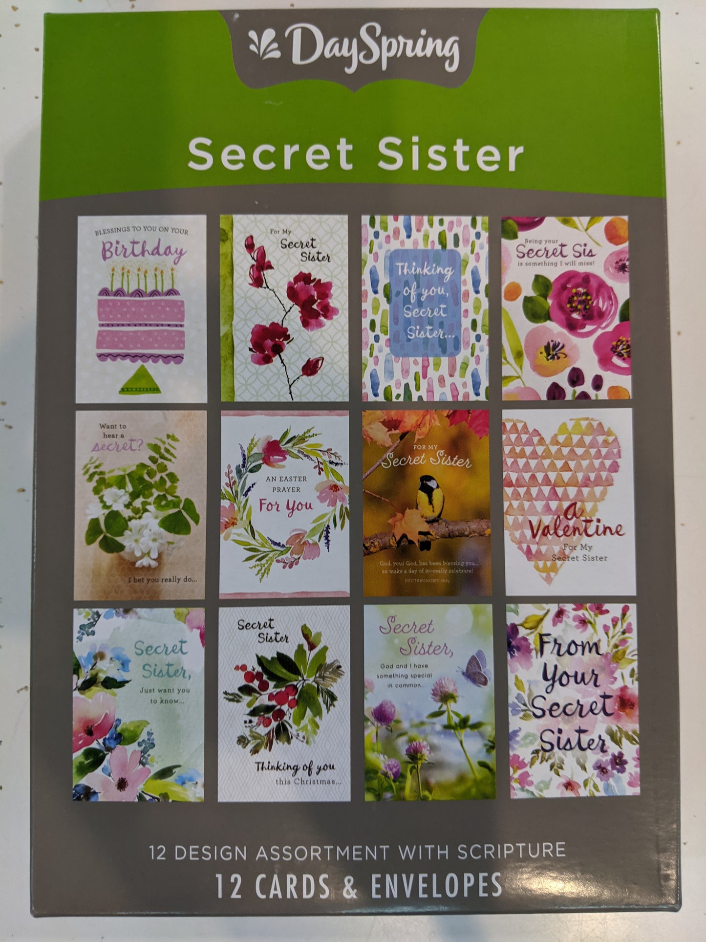 Secret Sister Boxed Cards