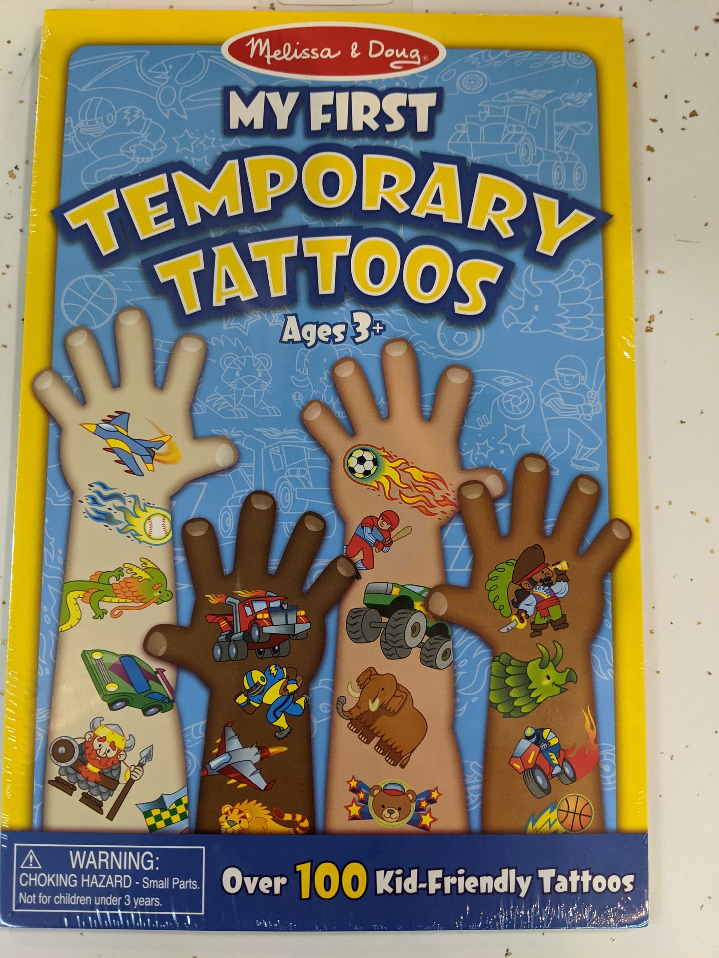 My First Temp Tattoos - Blue