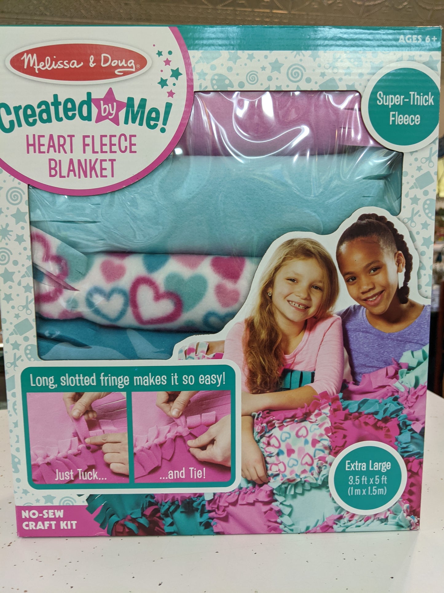 Created by Me! Heart Fleece Blanket