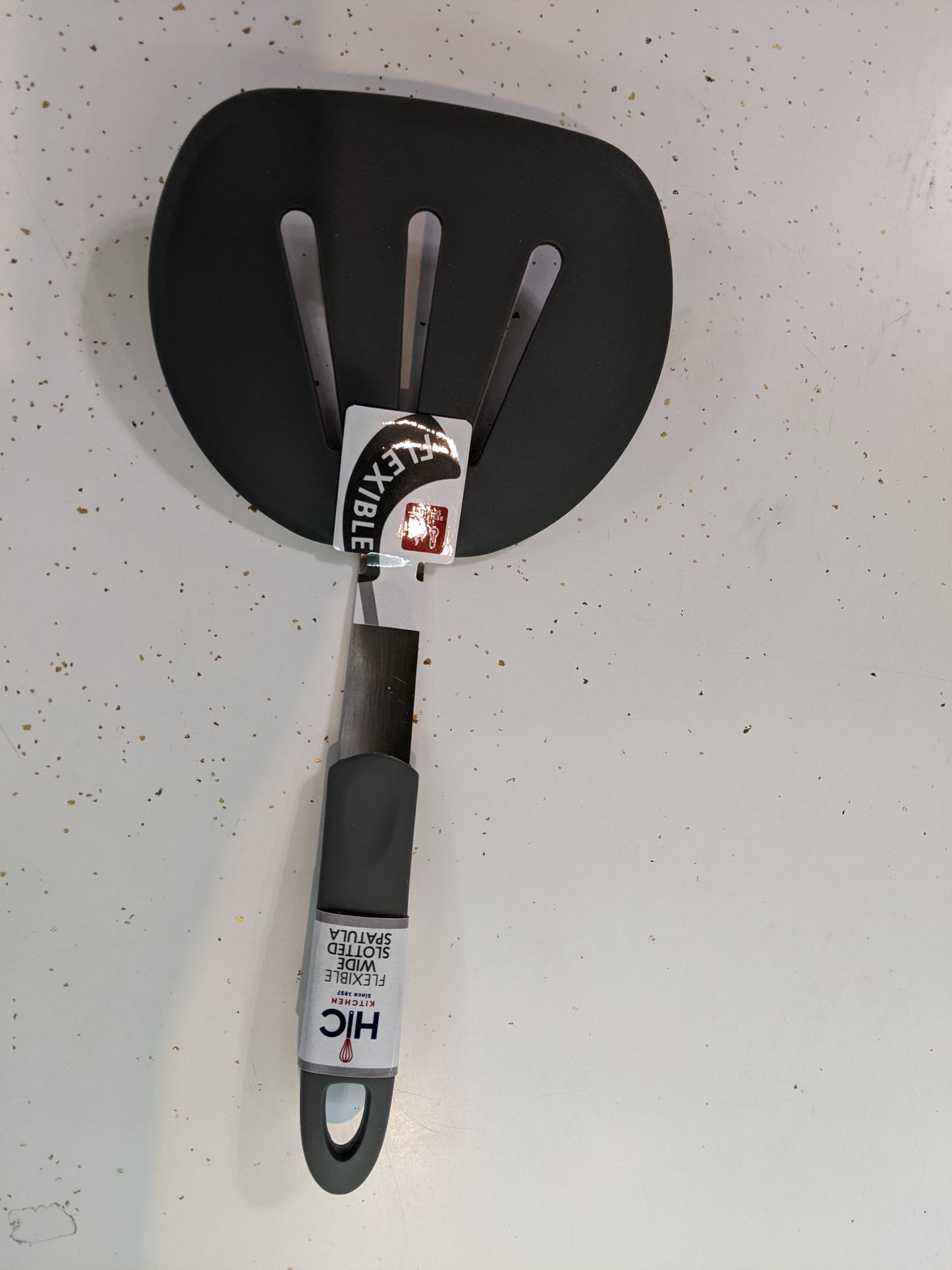 Flexible Wide Slotted Spatula