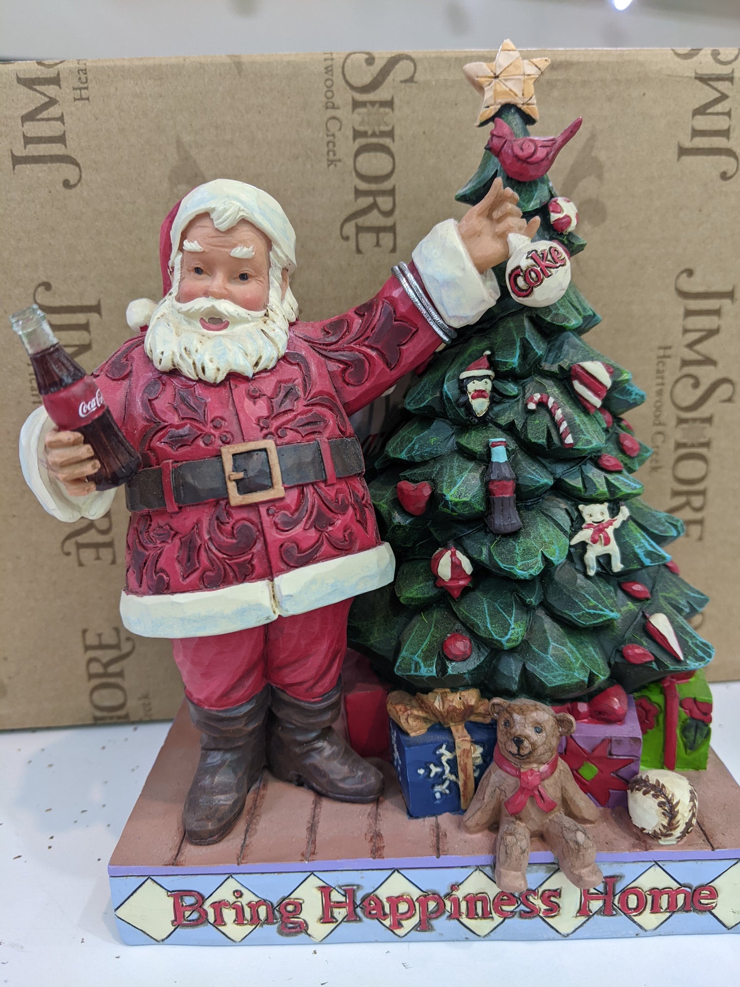 Jim Shore Coca-Cola Santa