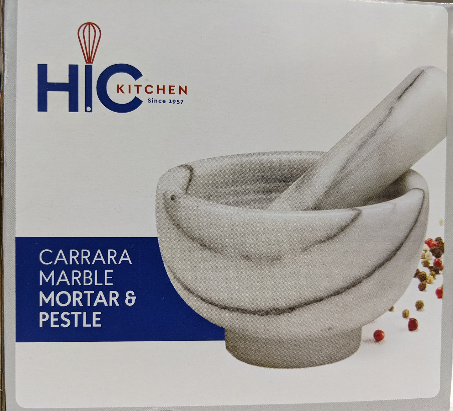 Carrara Marble Mortar & Pestle