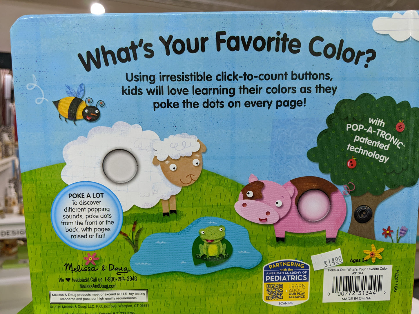 Poke-A-Dot What’s Your Favorite Color